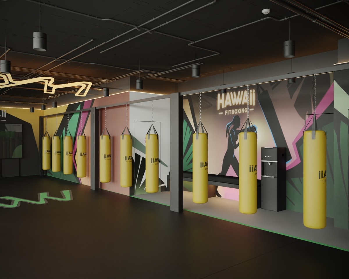 Hawaii Fitboxing - зал групповых тренировок по фитбоксингу 