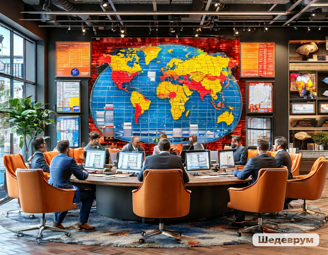 Рис. Мир в эпоху глобальных перемен. 