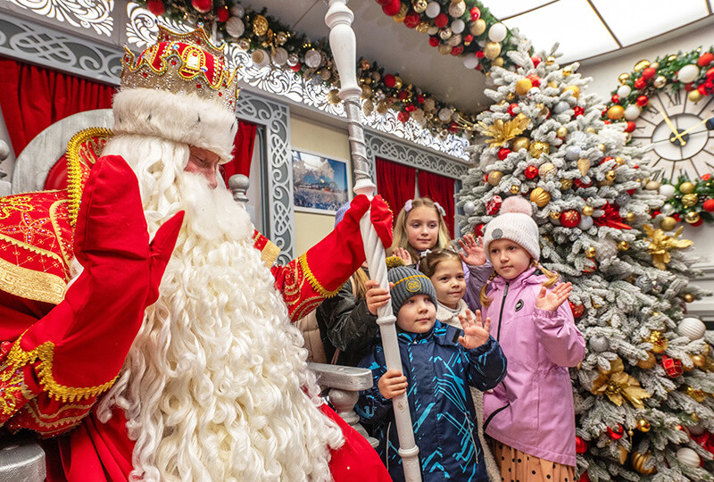    Поезд Деда Мороза 2025