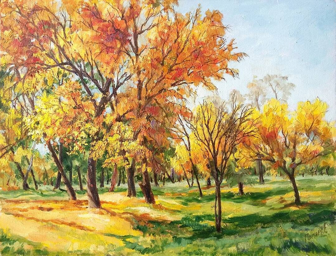 Холст, масло. 