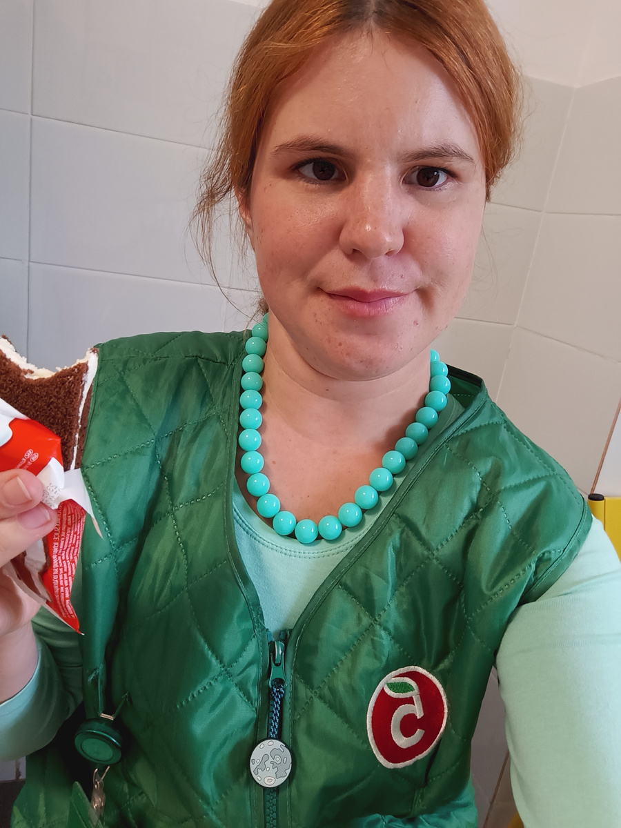 Фото автора, обеденный перерыв 