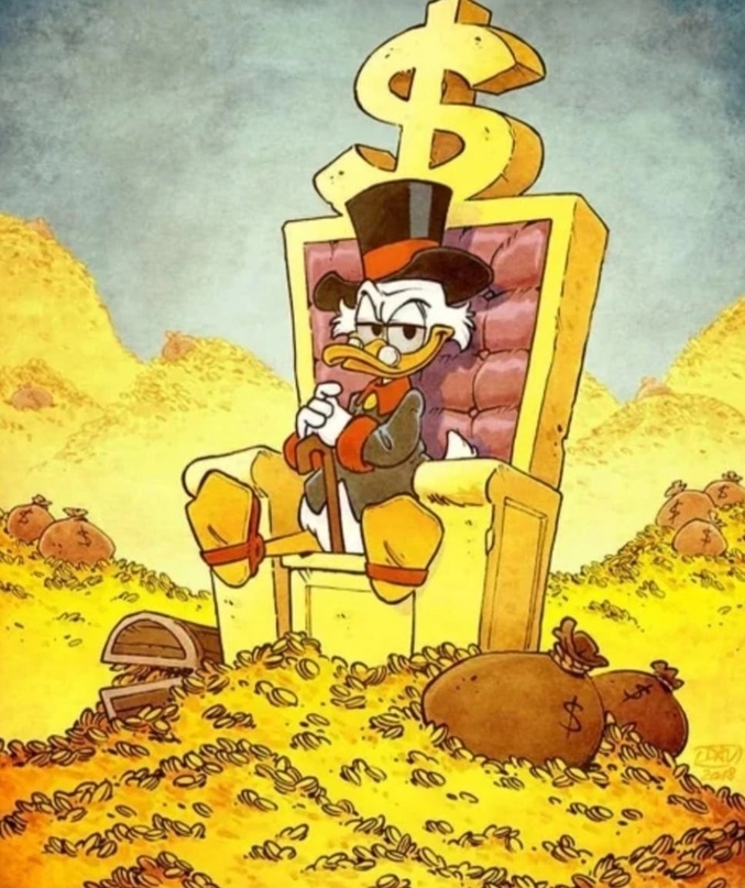 Текущее состояние во всем мире... Хотя сейчас там даже и не золото...а просто бумажки... 