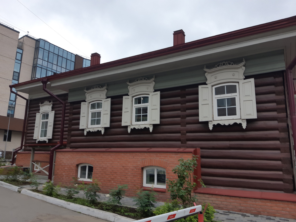 Особняк в усадьбе купцов Замятиных