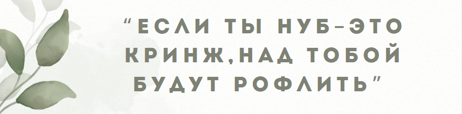 Примерно так звучит на "дотерском" языке выражение "Если ты не очень быстро понимаешь, то это плохо и над тобой будут смеяться"