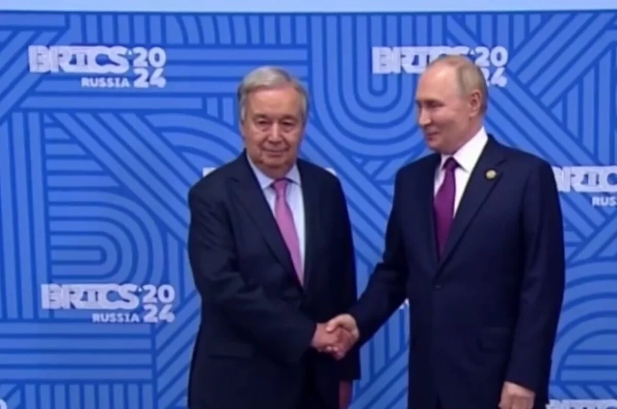    Ландсбергис: Гутерриш должен признать неправоту за визит на саммит БРИКС