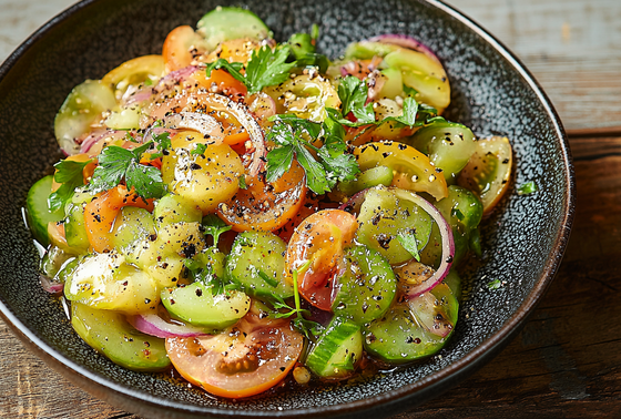    Зеленые помидоры по-корейски, пошаговый рецепт с фото от автора