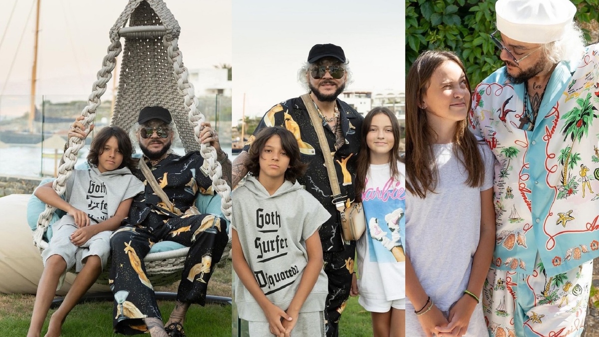 Сейчас Алла-Виктория и Мартин учатся в школе Дубая. Фото: социальные сети.