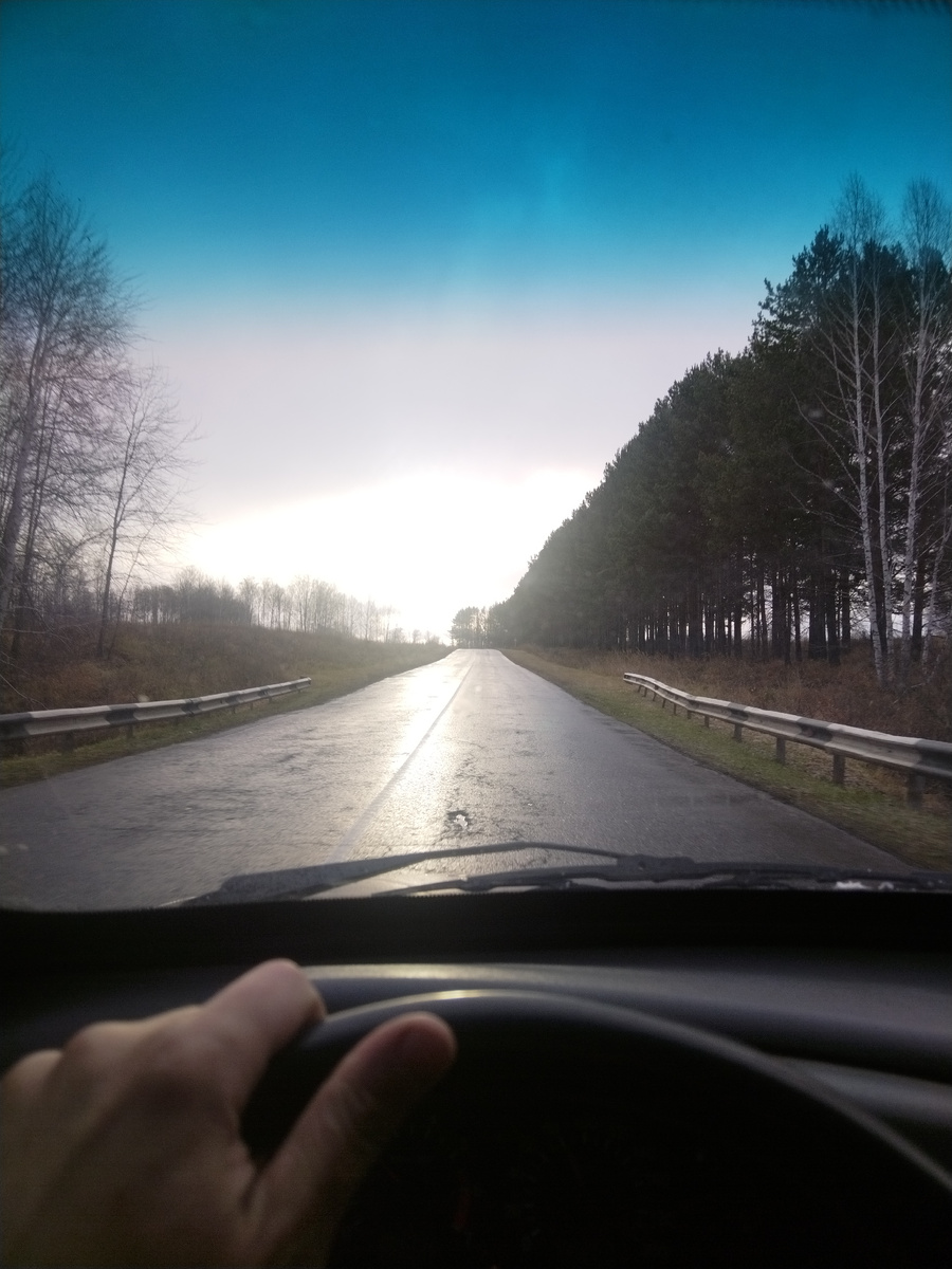 По дороге в Заливино.