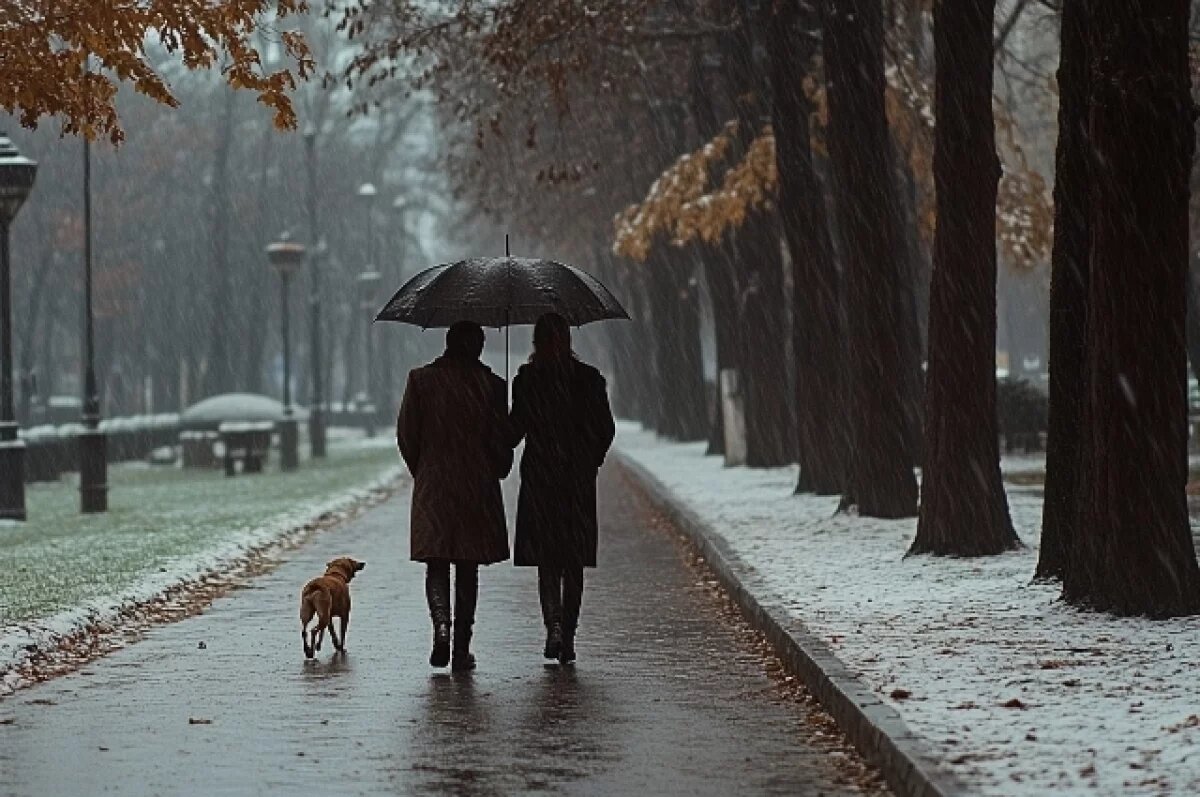    В выходные в Оренбуржье ожидаются дождь и мокрый снег