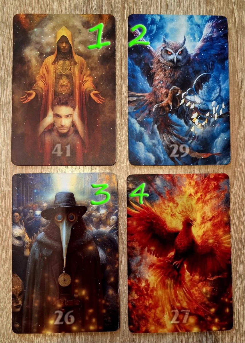 Посмотри на карту, которую ты выбрал, что ты чувствуешь, глядя на нее, как ты думаешь о чем она тебе хочет сказать? Расшифровка вариантов ниже.