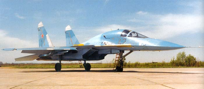 Первый прототип Су-27ИБ (Т-10В-1)