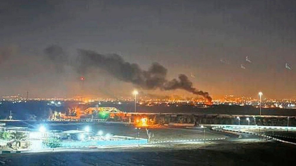    Ночной удар по Ирану.