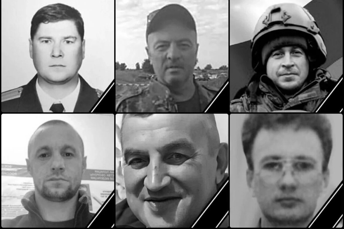    С шестью бойцами, погибшими в зоне СВО, простились в Псковской области