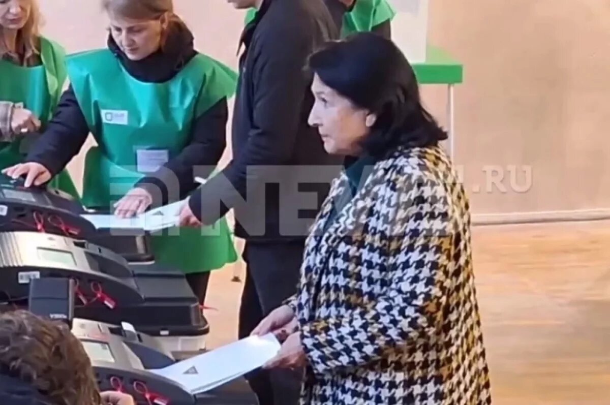    На выборах в Грузии КОИБ не принял бюллетень президента Зурабишвили