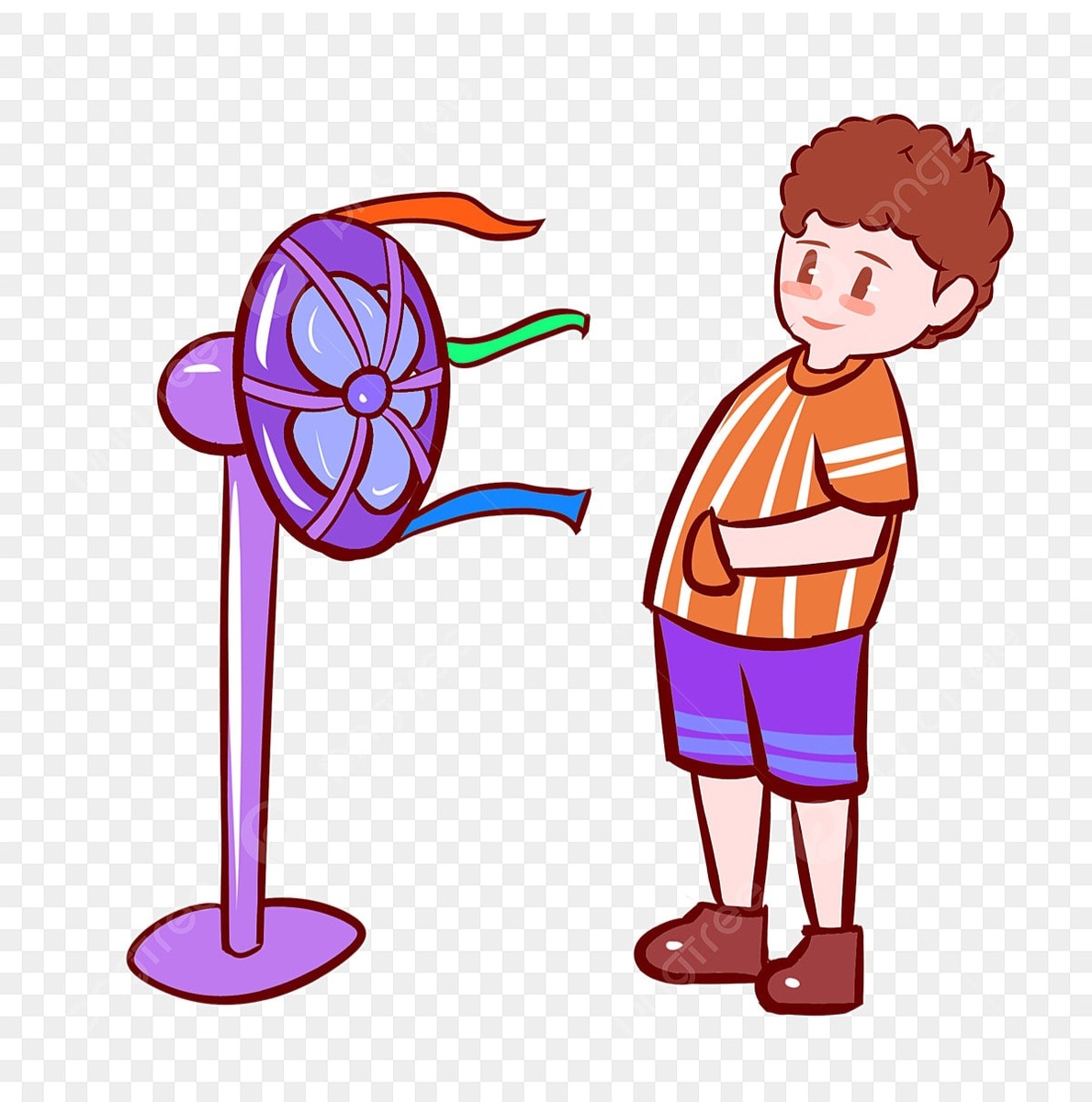 Игнат с его вентилятором.