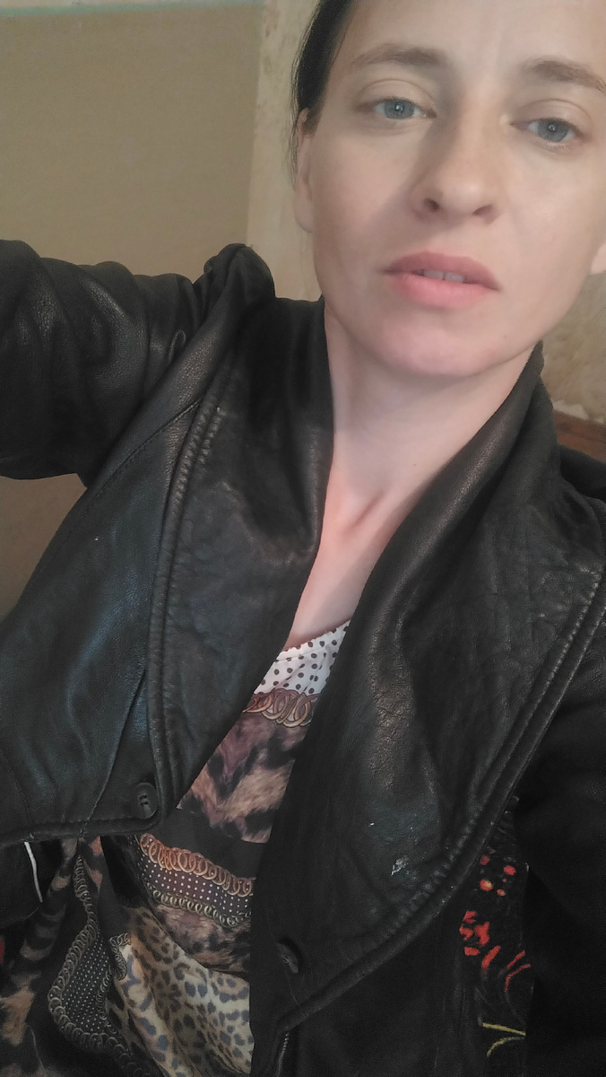 Куртка кожанка