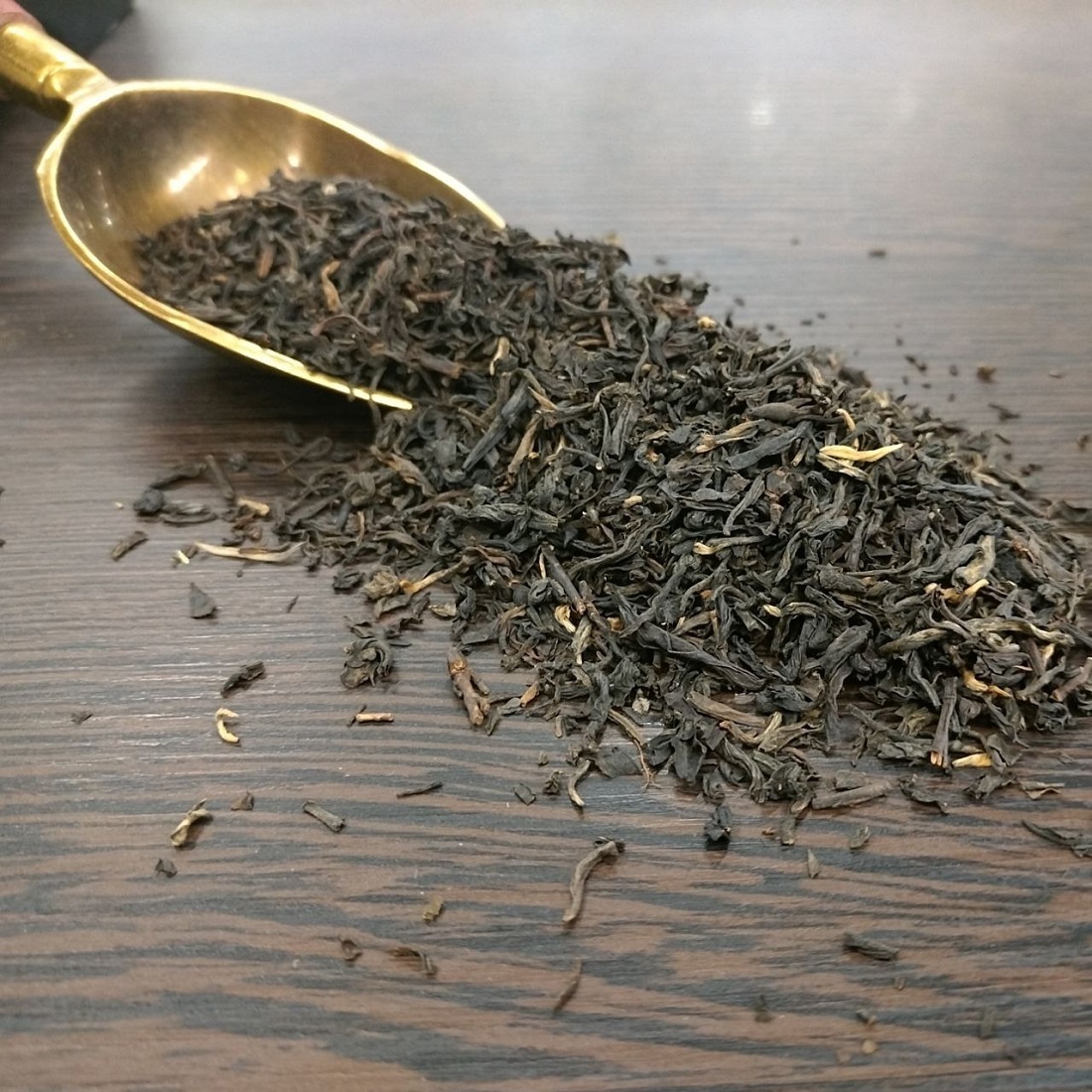 Кимун ОР1 с серебряными типсами. Красный китайский чай