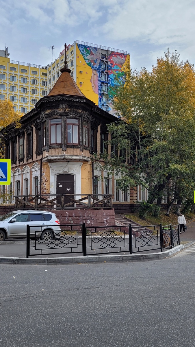 Деревянная архитектура меня покорила