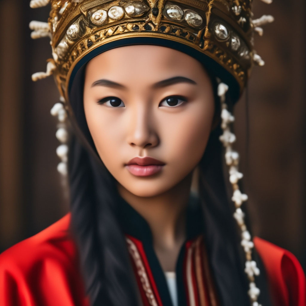 Фото калмычки. 