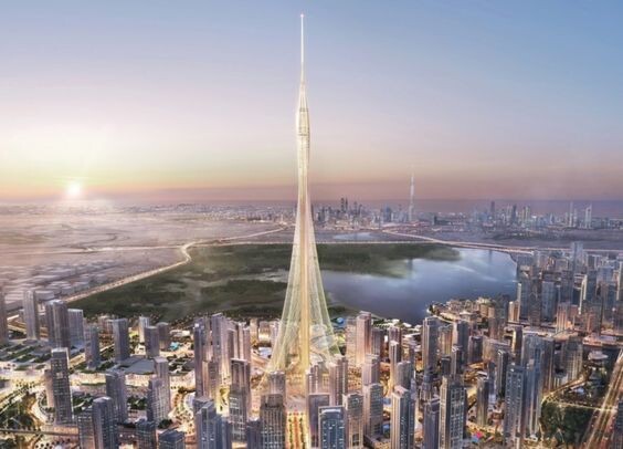 Рендеринг башни, предложенный Emaar