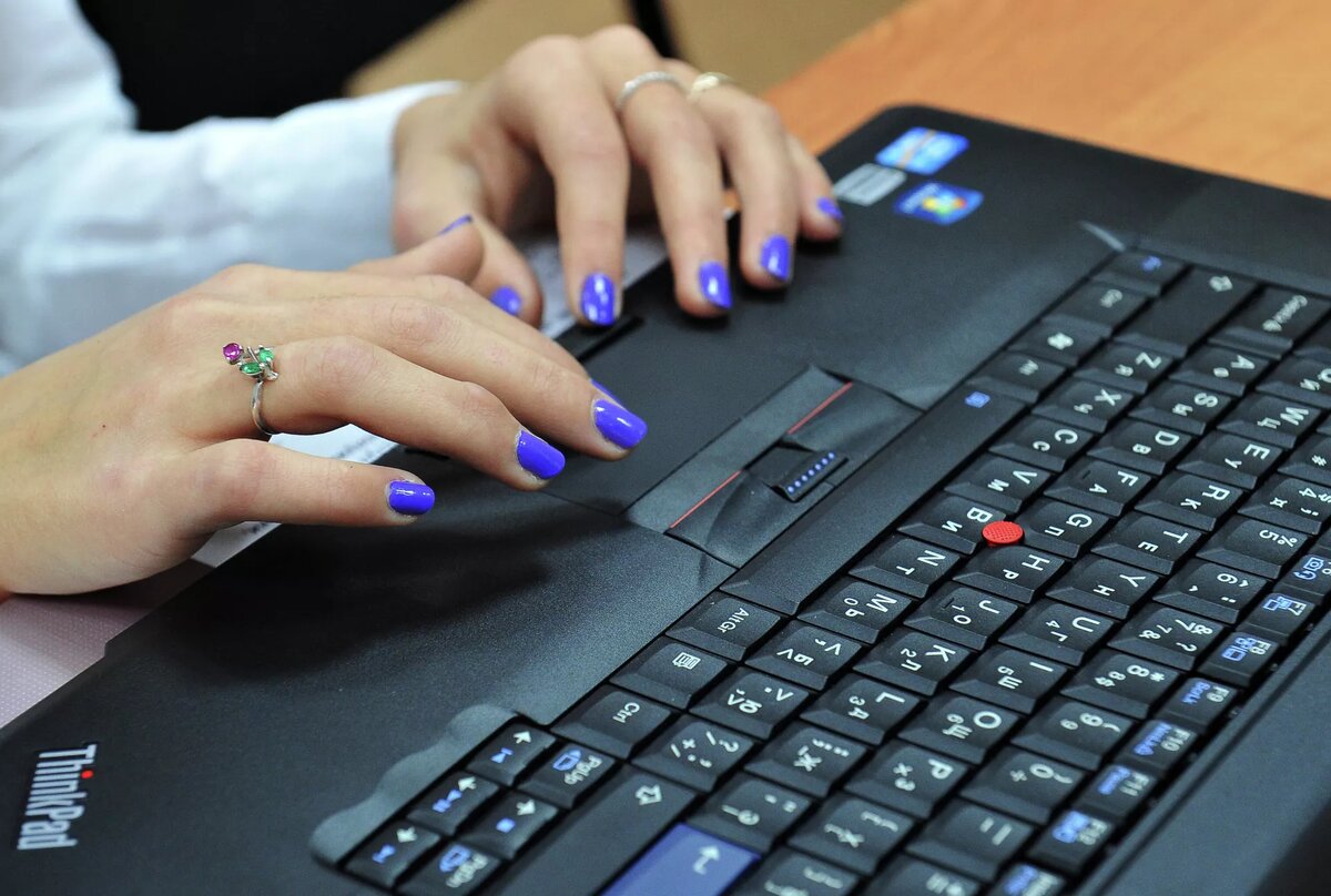 Ученица во время занятий