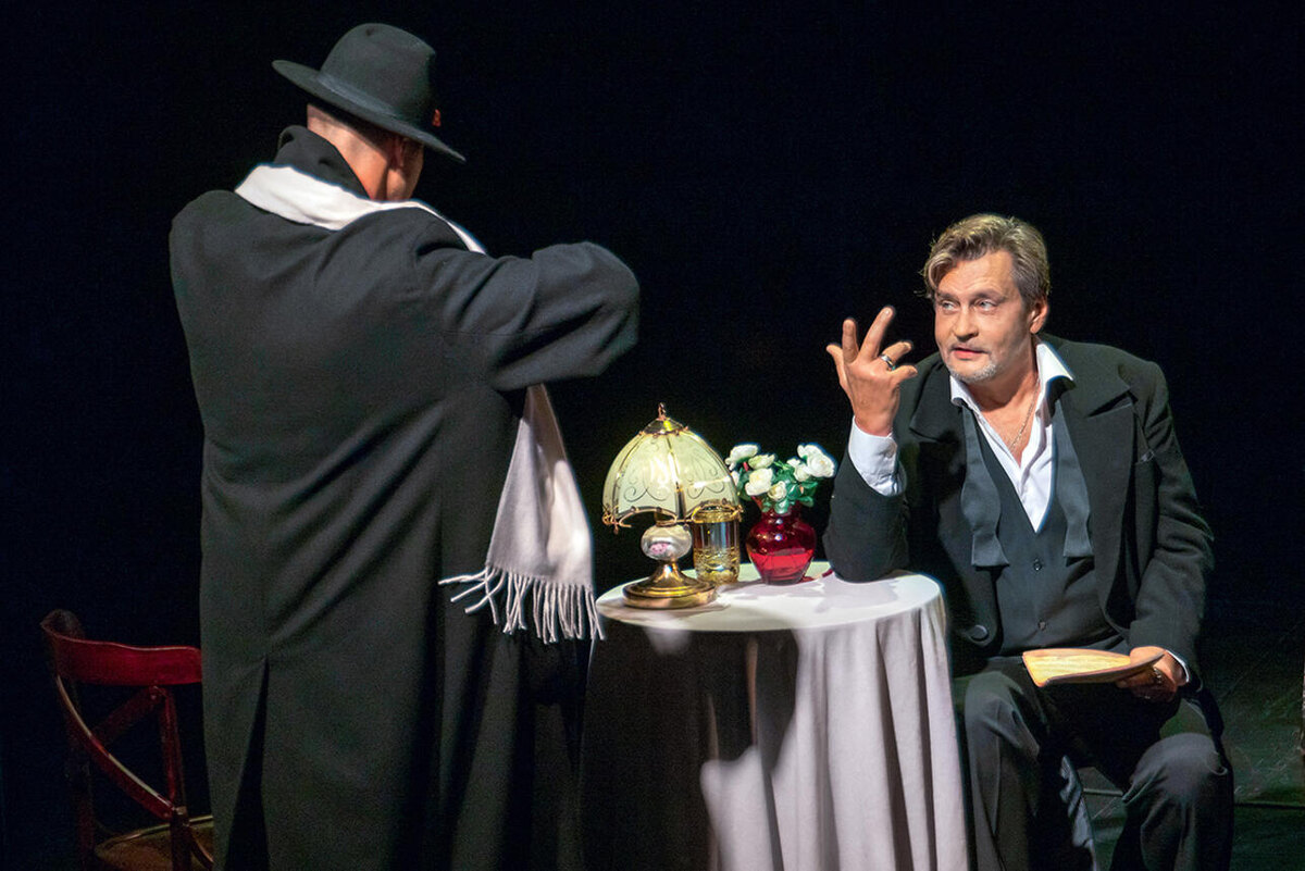    На спектакле «Вертинский» в Московском международном Доме музыки. 15 октября 2024 г. Филипп Гончаров