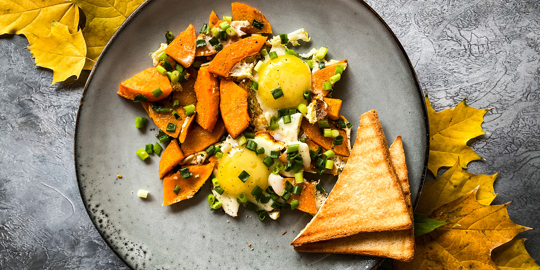 Светская яичница с тыквой: рецепт, происхождение названия и идеальный осенний завтрак