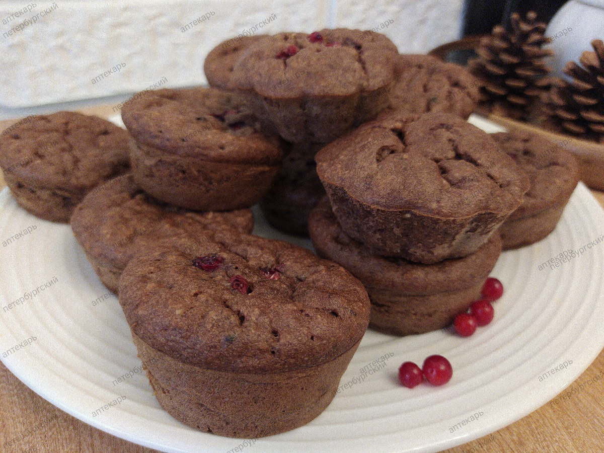 Вот такие симпатичные маффины получились!