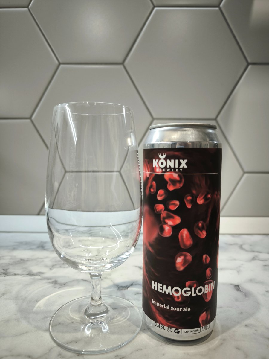 Пиво "Hemoglobin" (Гемоглобин) от Konix Brewery
