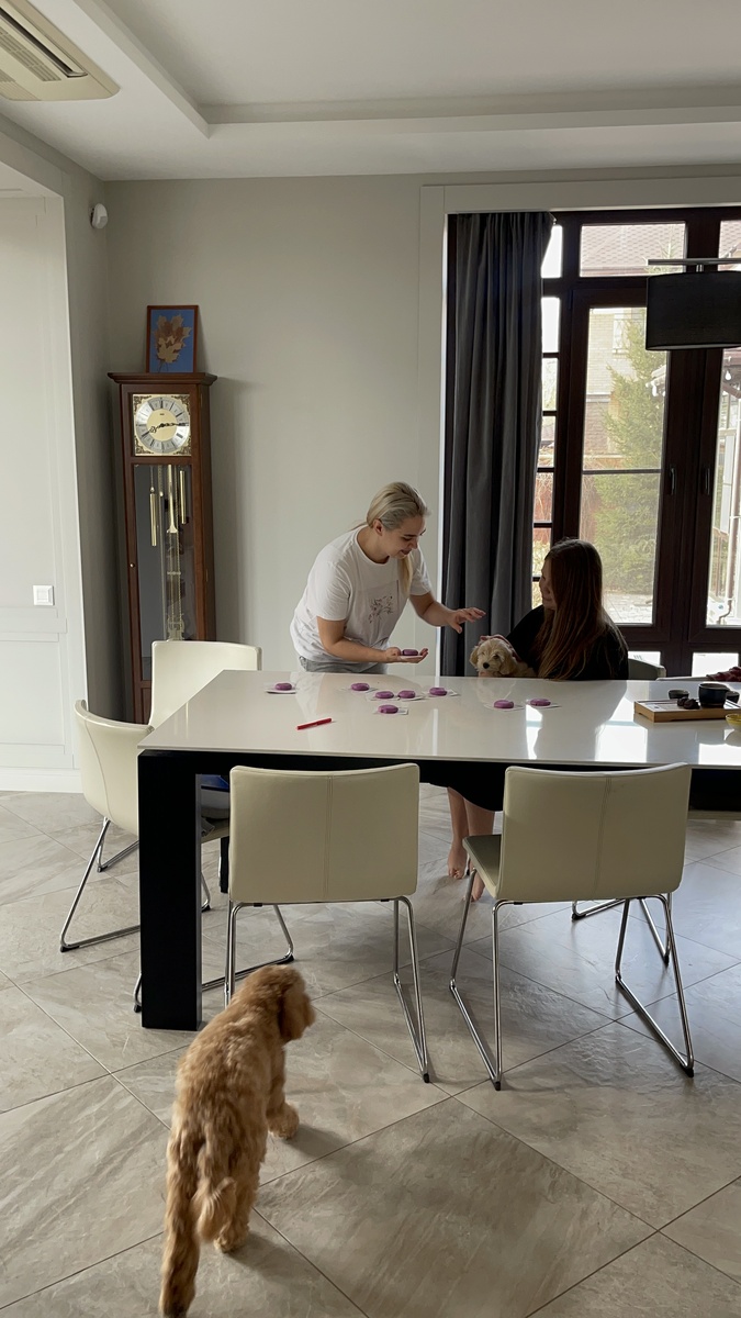 Сегодня работала в шикарном доме.