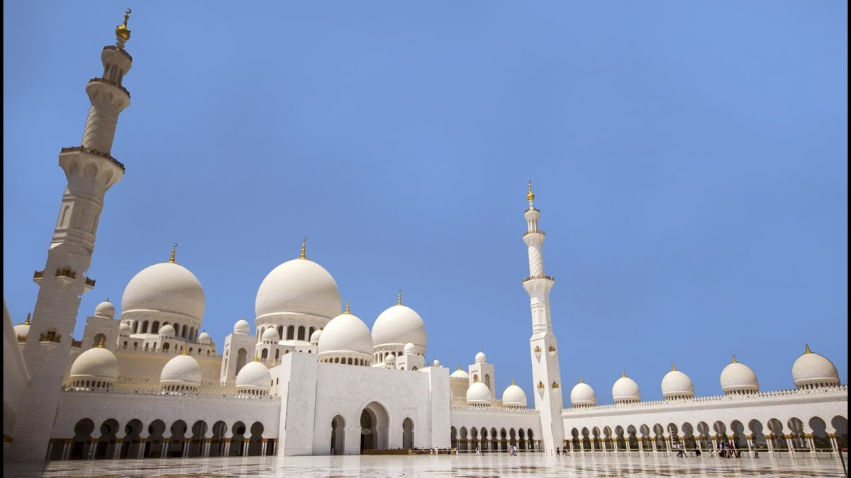 Зарождение ислама. Мечеть шейха Зайда в Абу-Даби Источник фото Яндекс картинки 