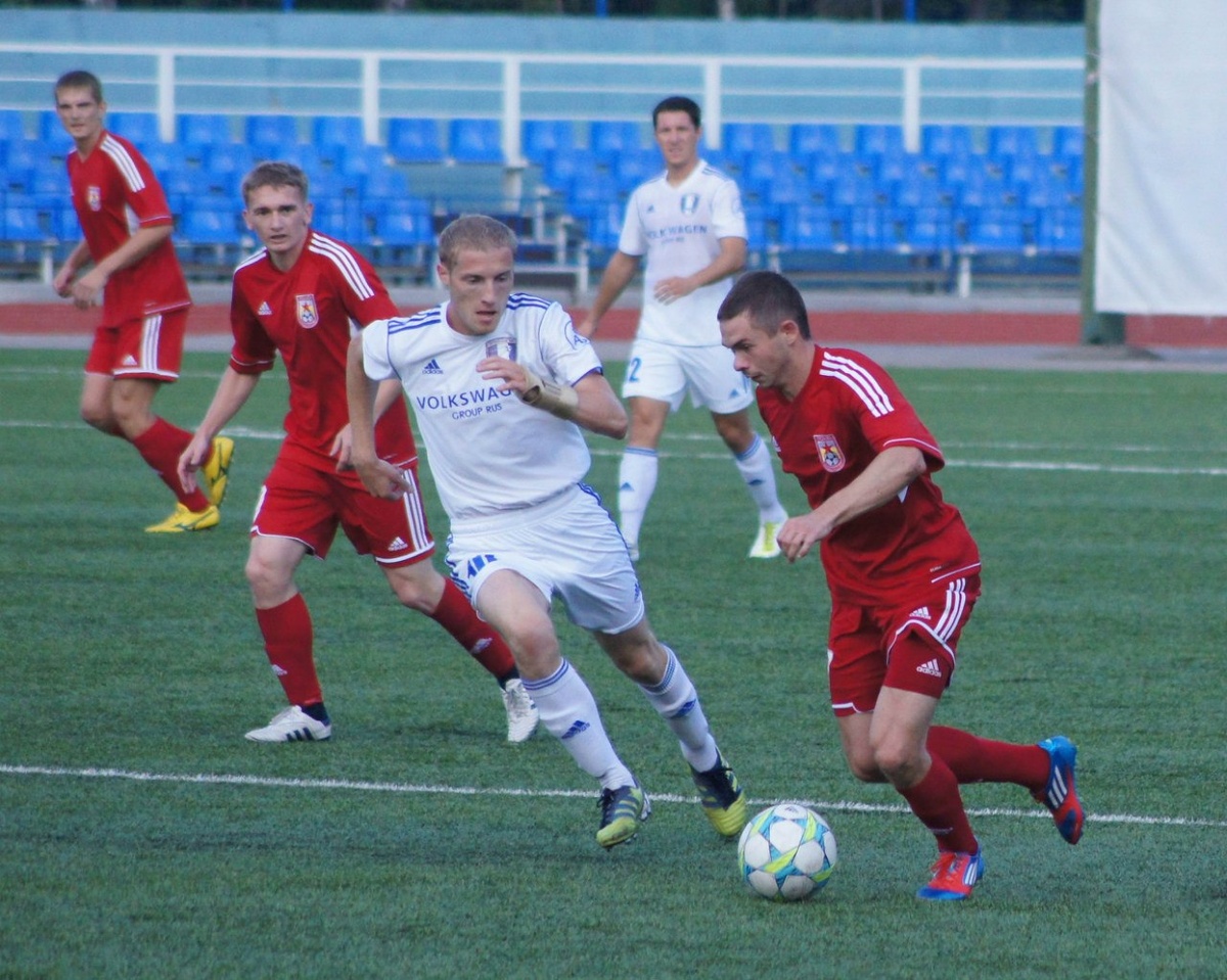 Олег в составе ФК «Рязань» / Фото: из личного архива