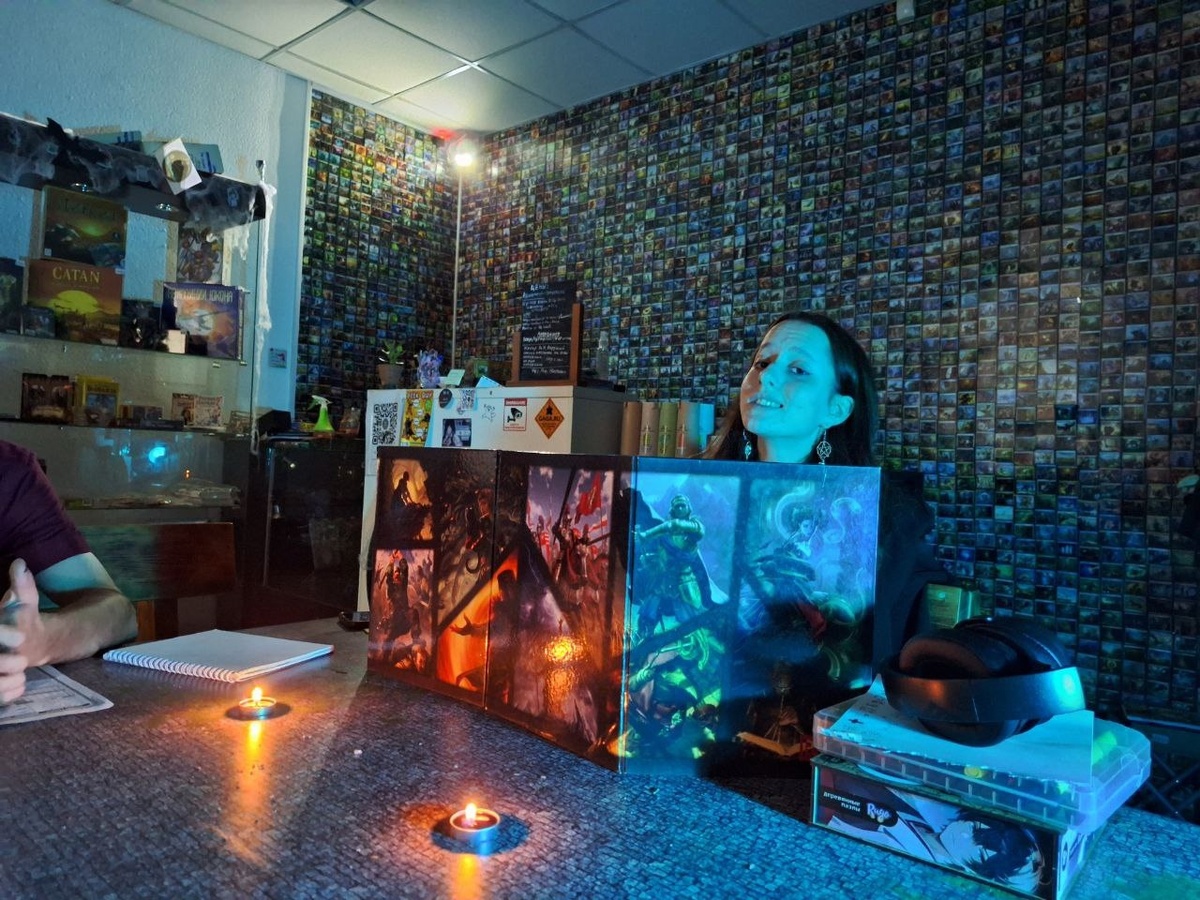 Фото партии по НРИ в клубе Pro.Настолки