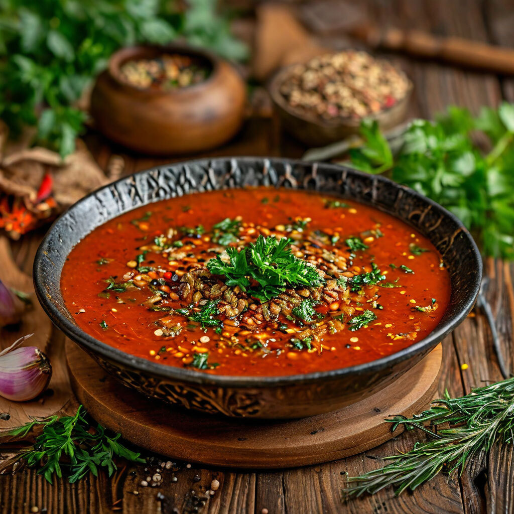 Грузинский суп харчо