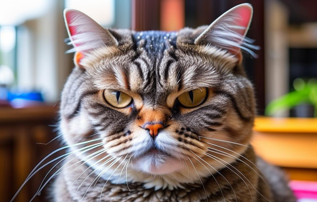 Кот, недоволен ослабленным иммунитетом