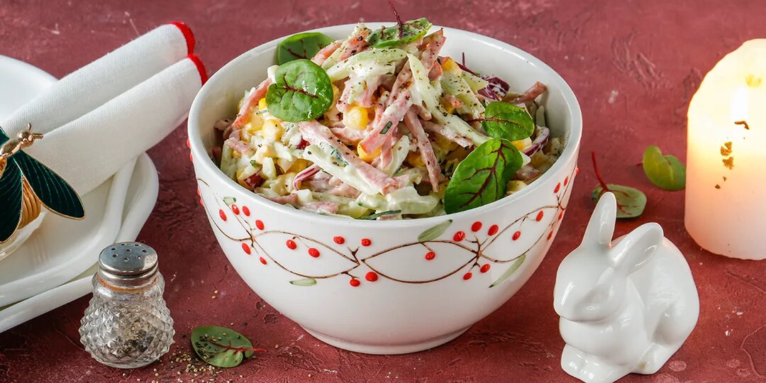 Салат «Соломка», пошаговый рецепт с фото на 693 ккал