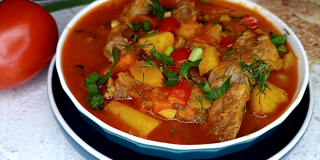 📌 Густой и наваристый суп из свиных ребрышек