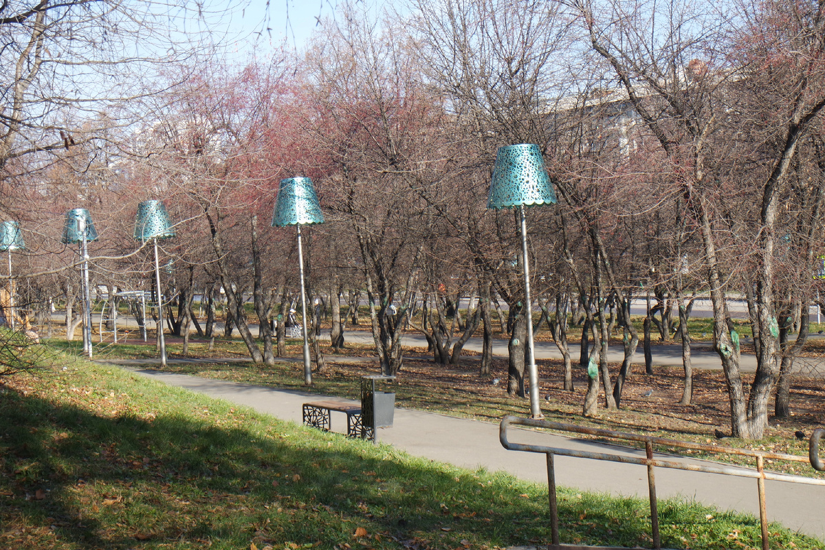 бульвар Постышева в октябре