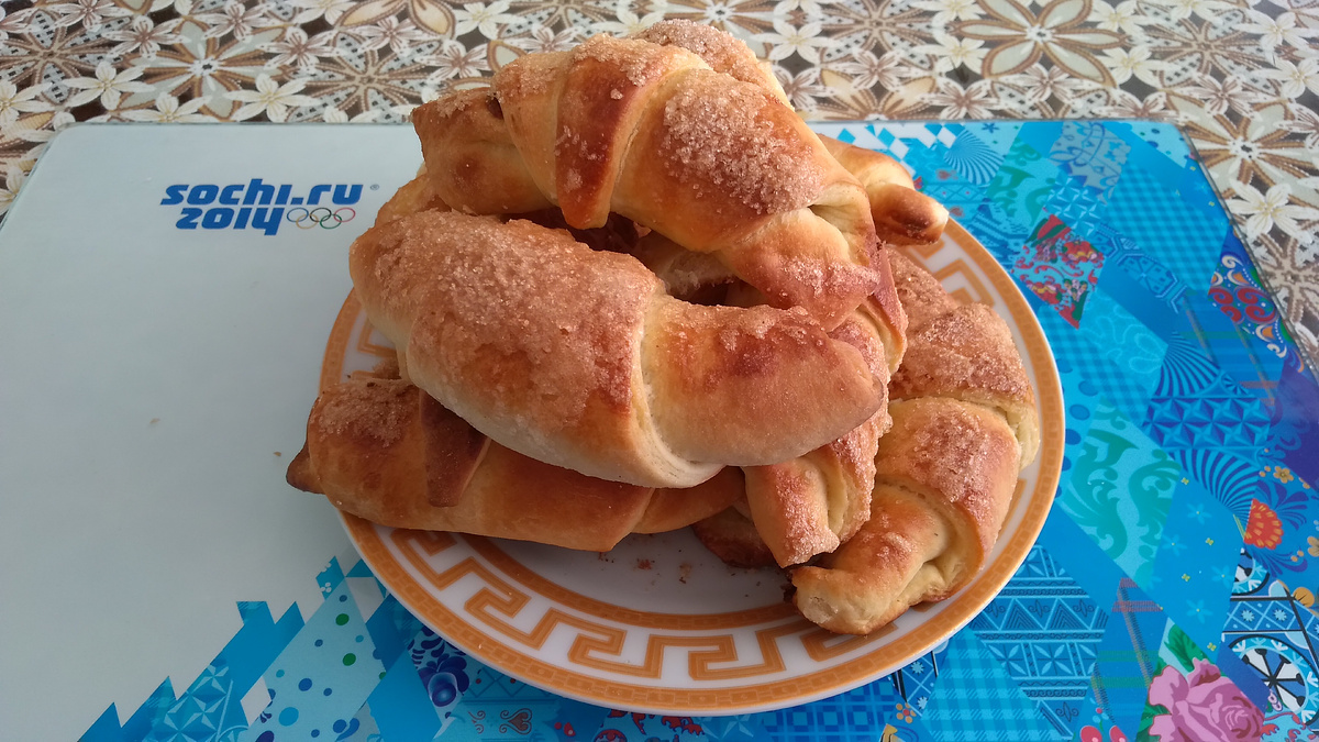 Французские круассаны. Фото автора