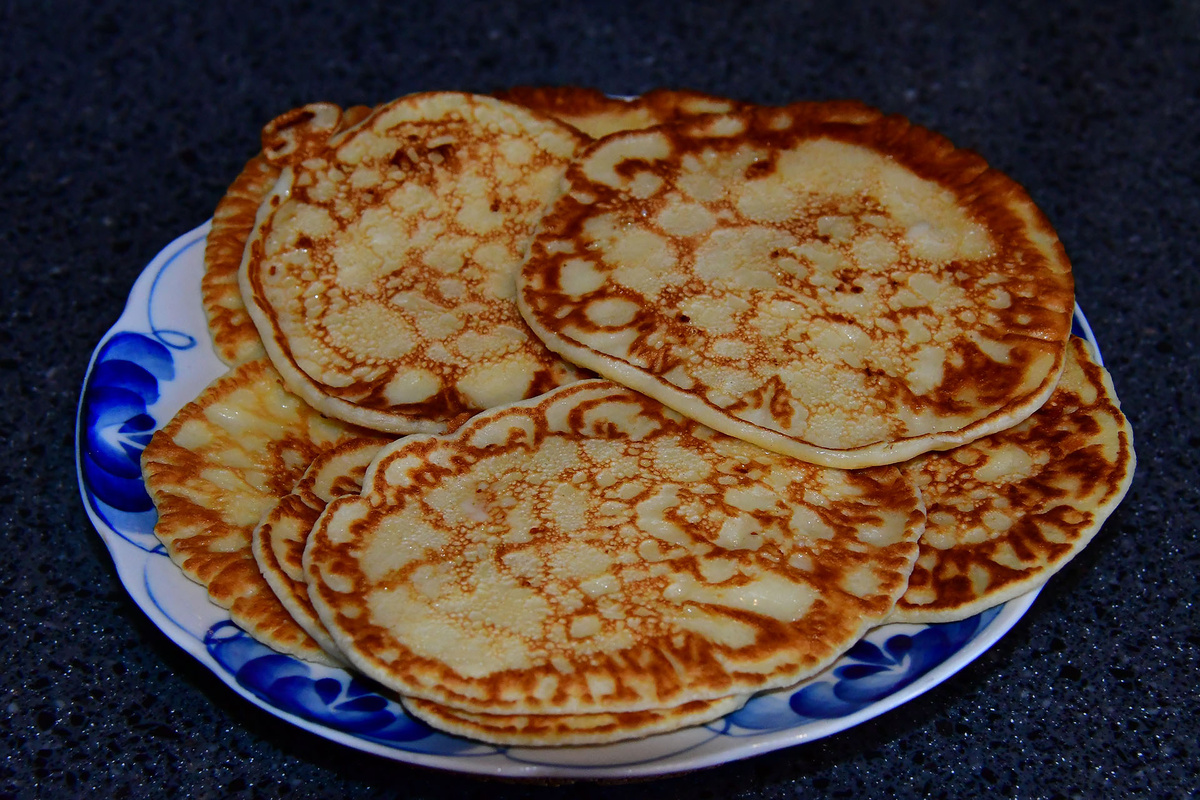 Оладьи с сыром