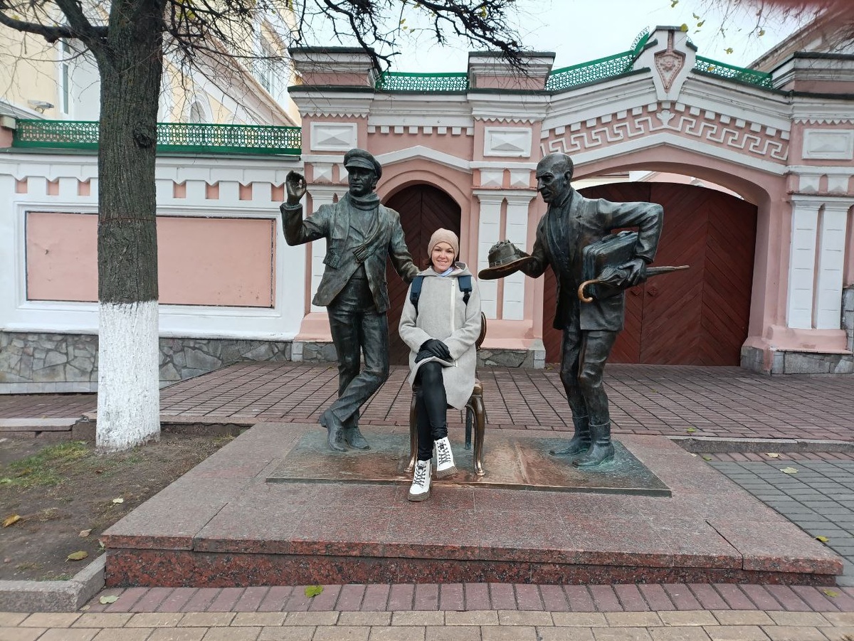 Остап Бендер и Киса Воробьянинов