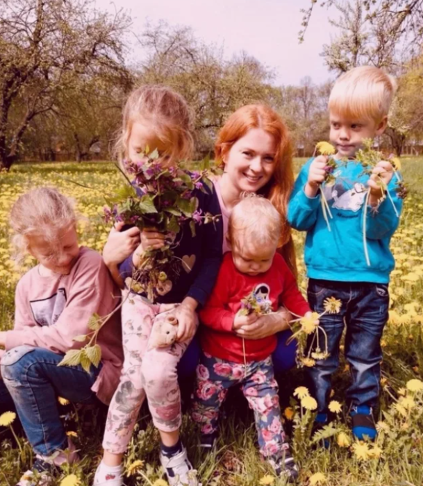  Екатерина Копанова - многодетная мама. / Фото: ВКонтакте