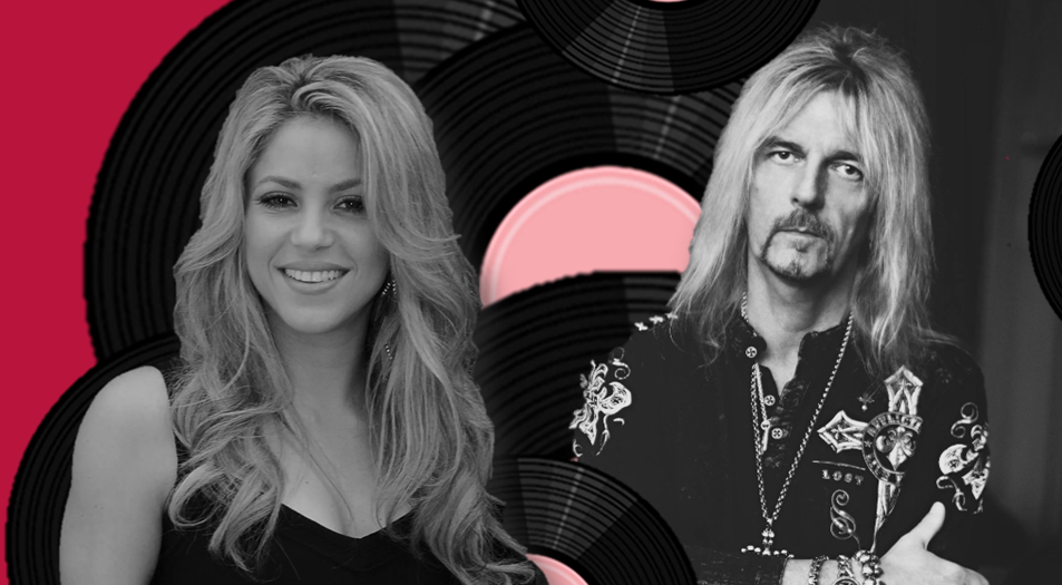 Shakira и Axel Rudi Pell. 