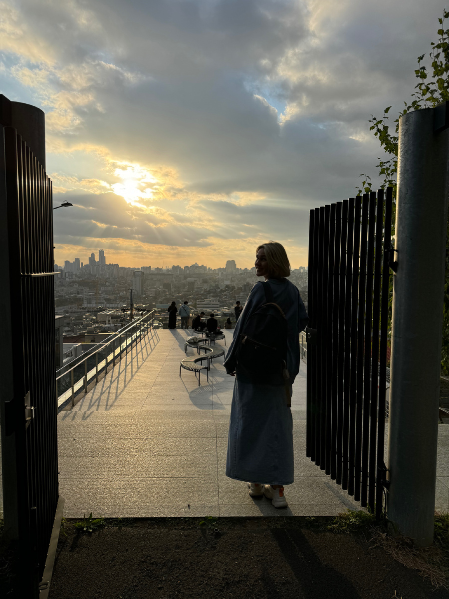 Вид на город 