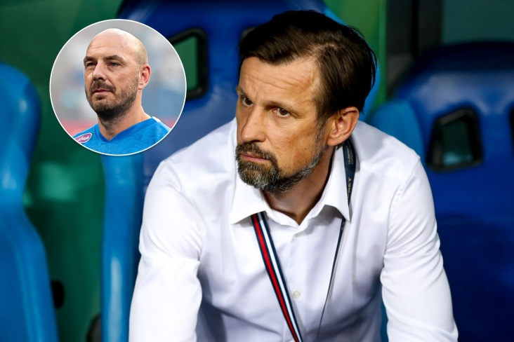 Йован Танасиевич и Сергей Семак - источник "Чемпионат.ком"