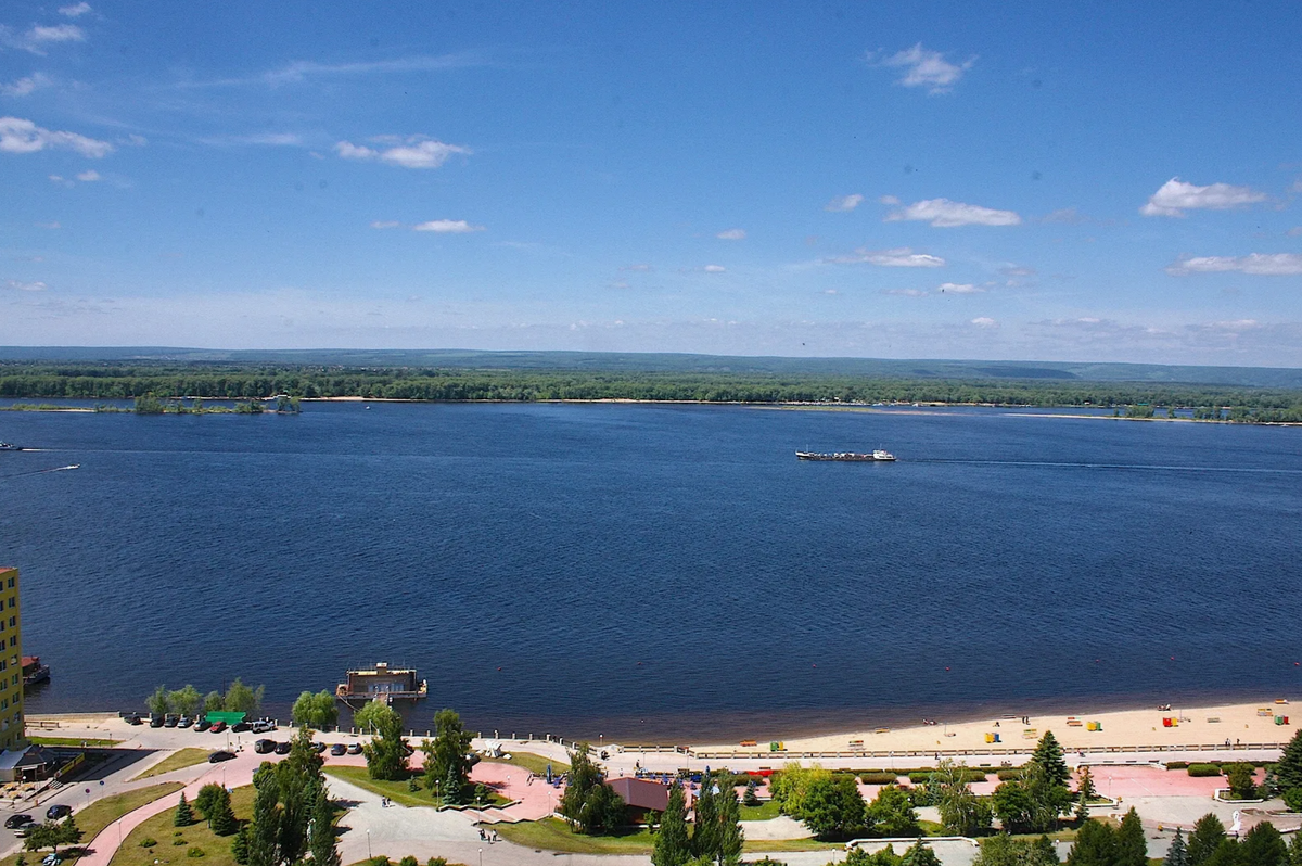 Волга в Самаре