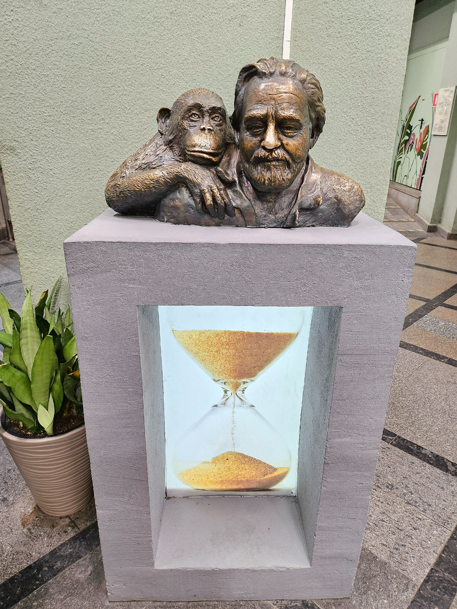 Я и старый поезд РЖД.