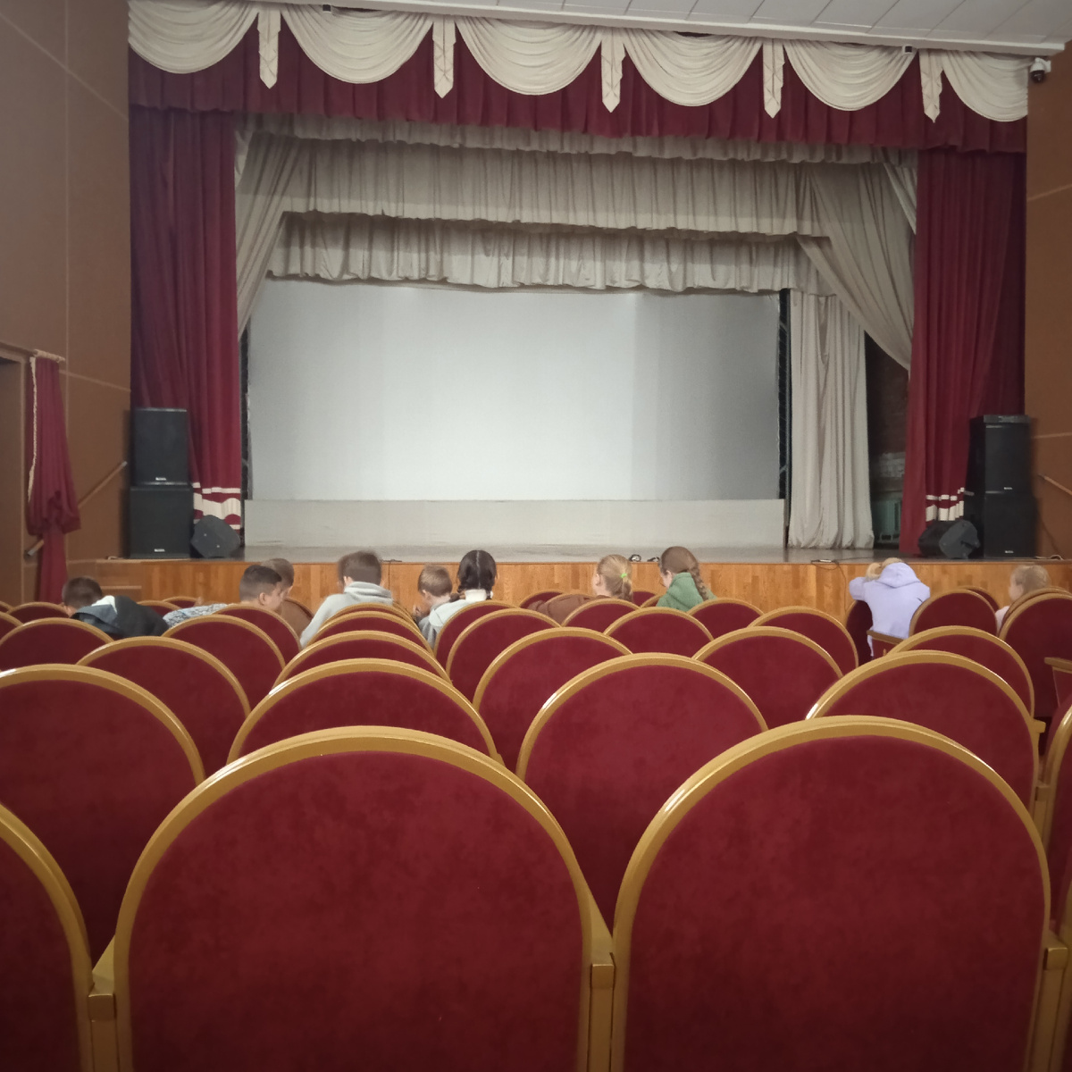 Наш кинозал в ДК
