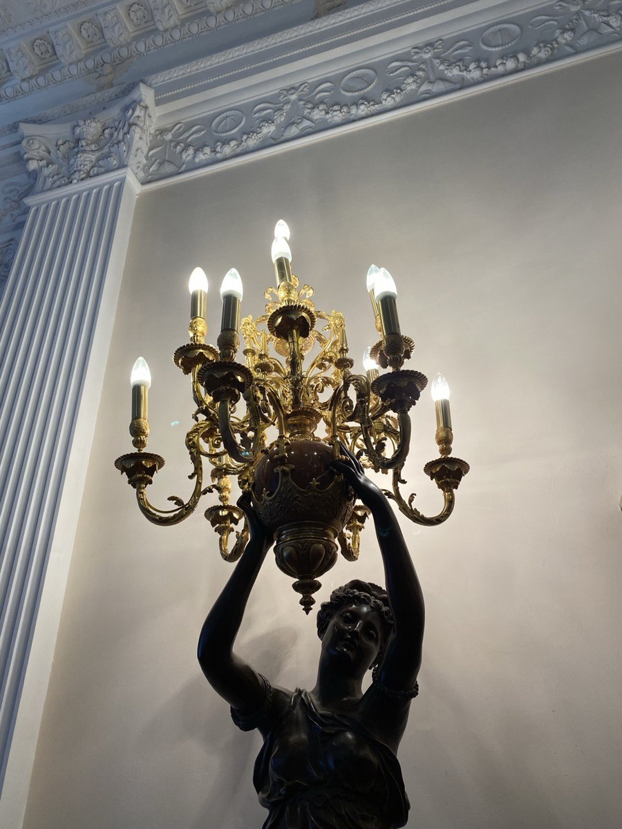 Подсвечники в руказ богини