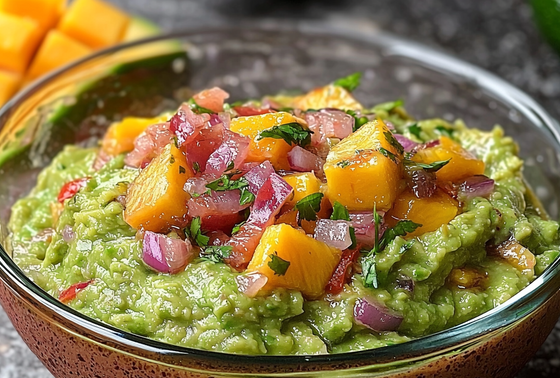    Гуакамоле с авокадо и манго: рецепт для любителей ярких вкусов